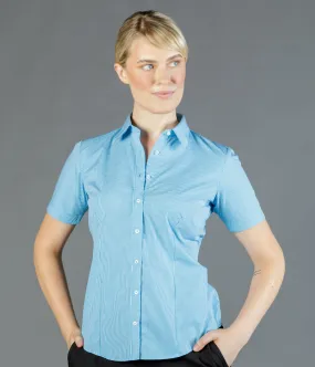 1637WS Gingham Short Sleeve Shirt