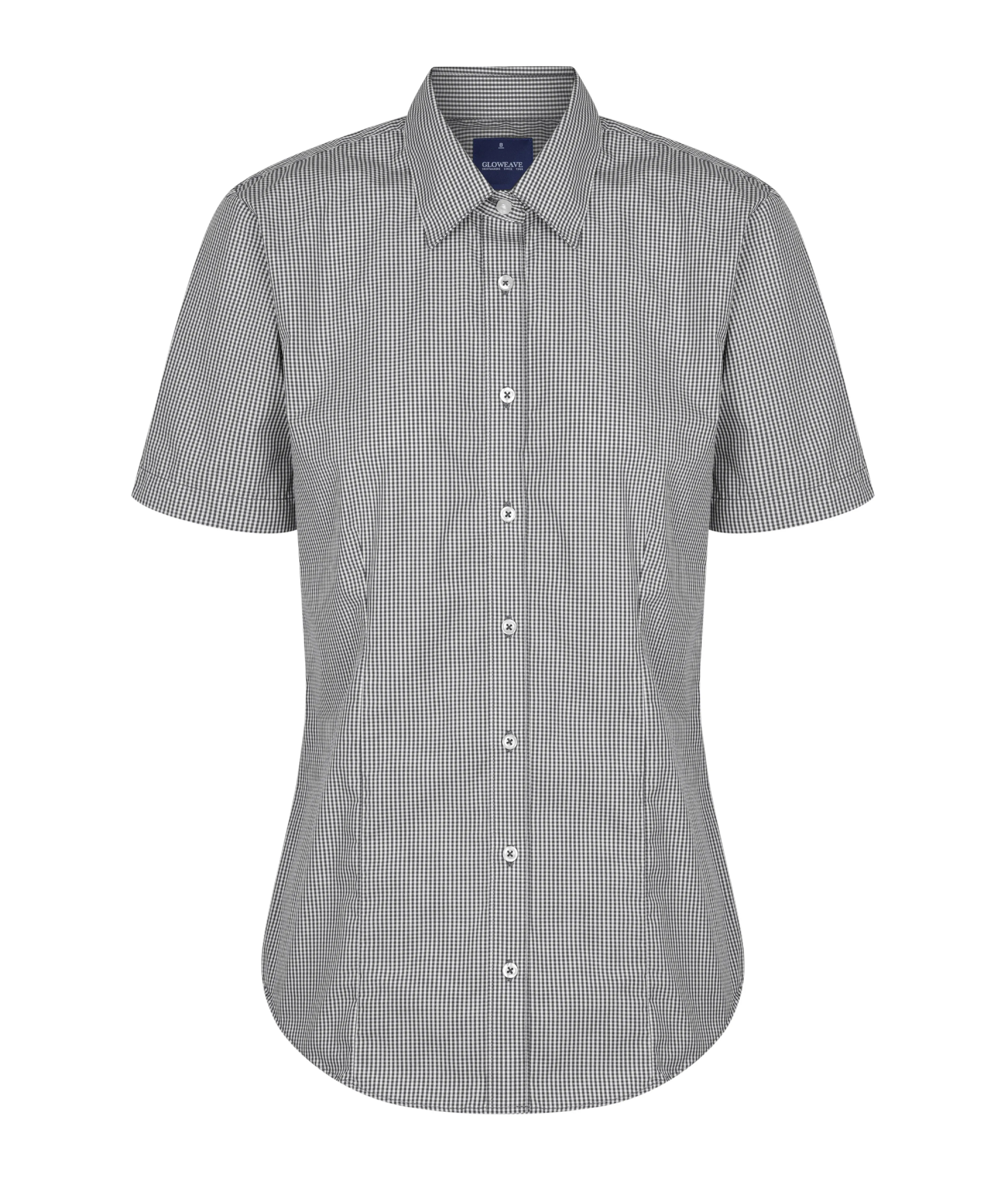 1637WS Gingham Short Sleeve Shirt