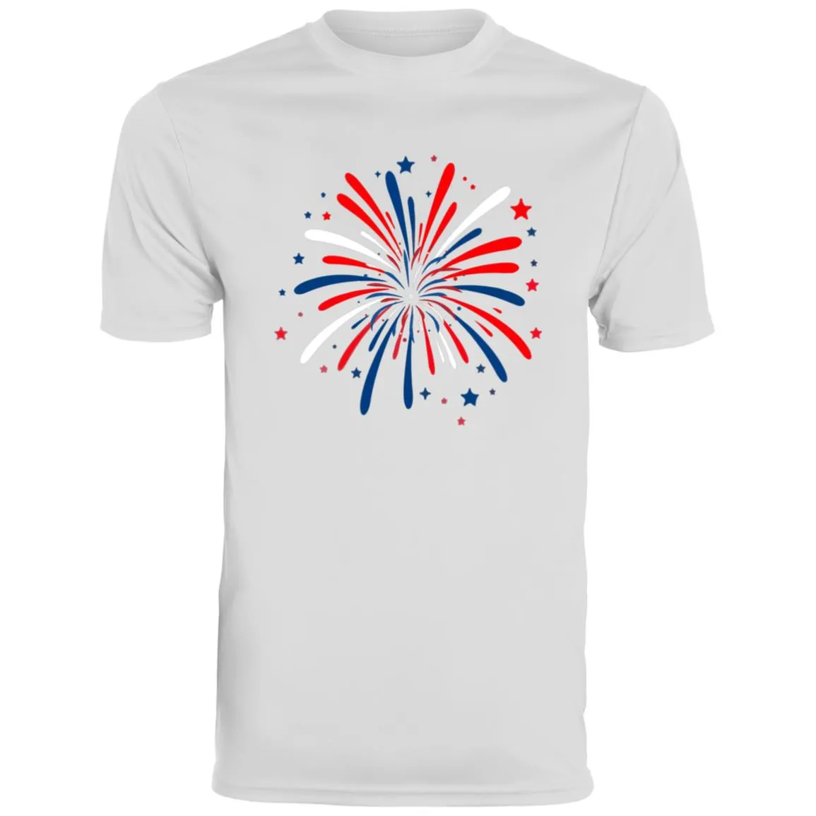 4th of July Firework CLOSEOUT - 790 Men's Moisture-Wicking Tee