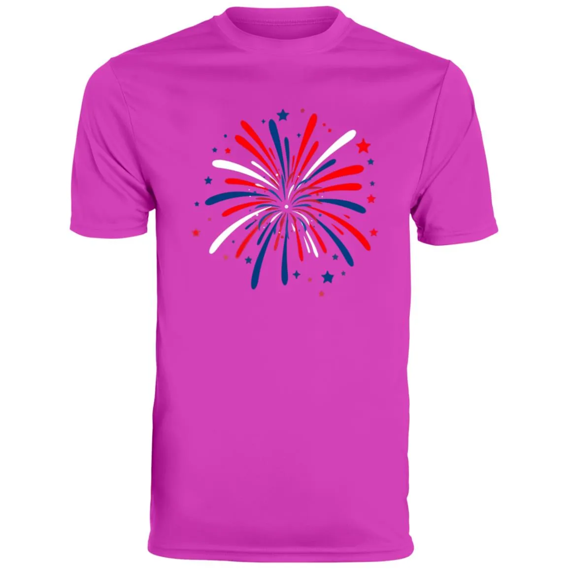 4th of July Firework CLOSEOUT - 790 Men's Moisture-Wicking Tee
