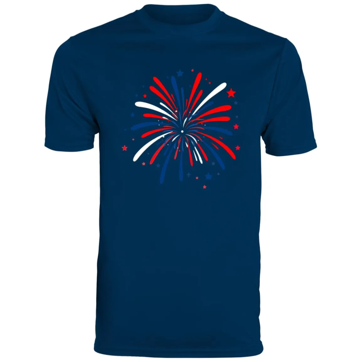 4th of July Firework CLOSEOUT - 790 Men's Moisture-Wicking Tee