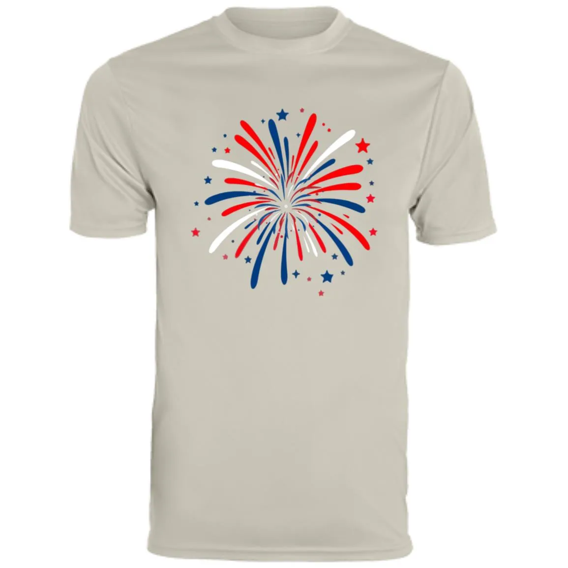 4th of July Firework CLOSEOUT - 790 Men's Moisture-Wicking Tee
