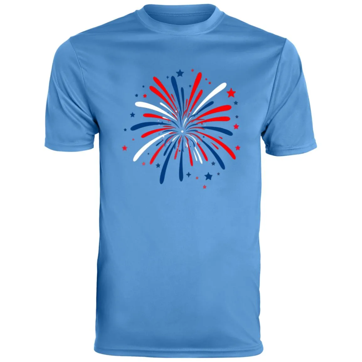 4th of July Firework CLOSEOUT - 790 Men's Moisture-Wicking Tee