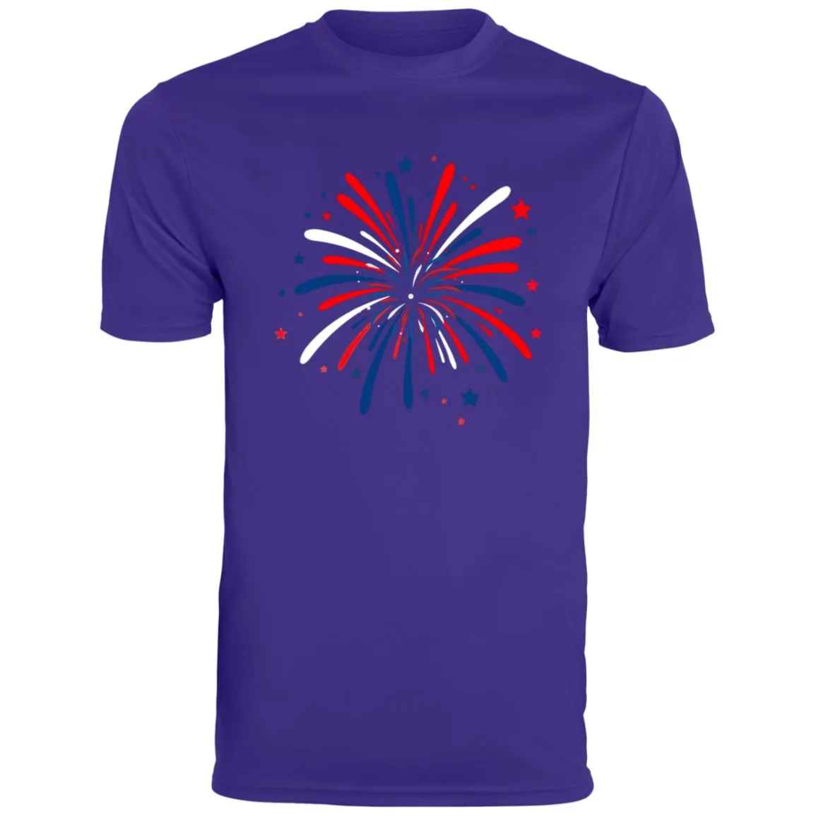 4th of July Firework CLOSEOUT - 790 Men's Moisture-Wicking Tee