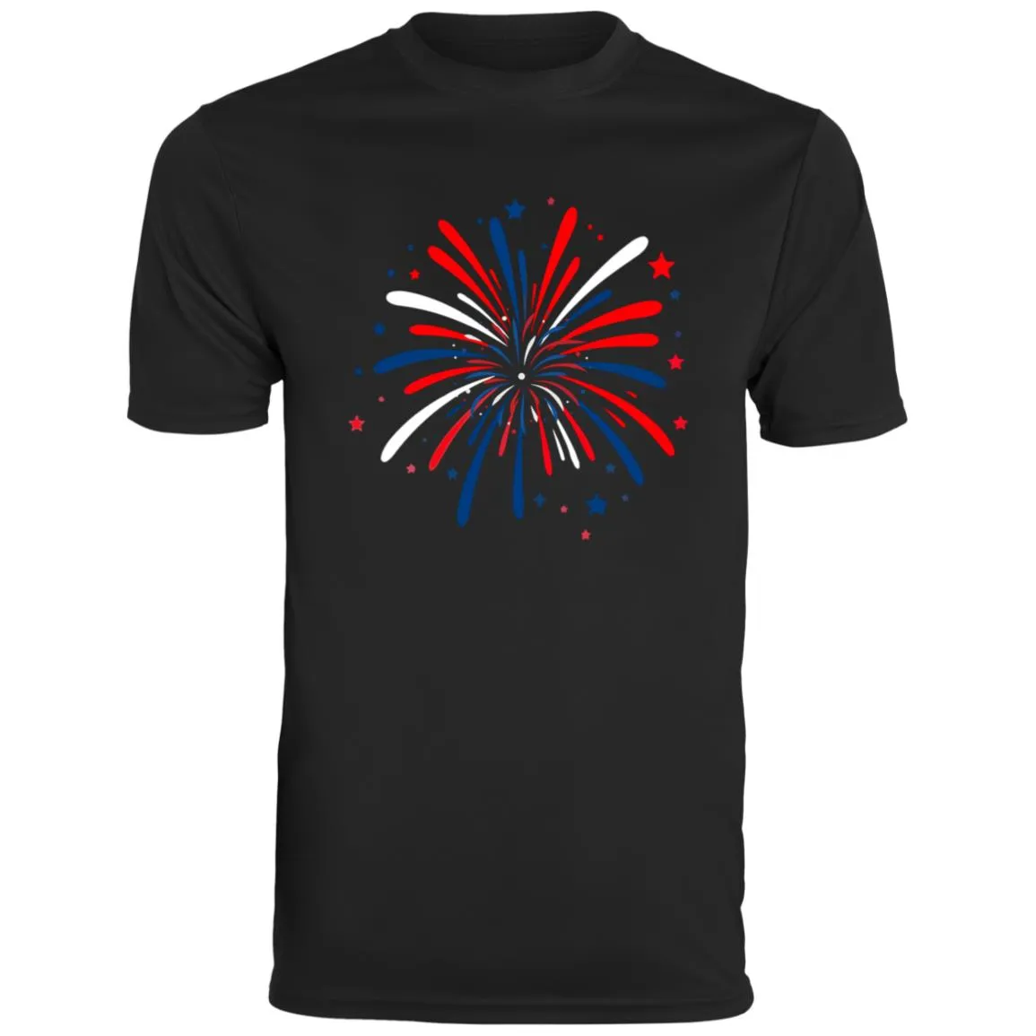 4th of July Firework CLOSEOUT - 790 Men's Moisture-Wicking Tee