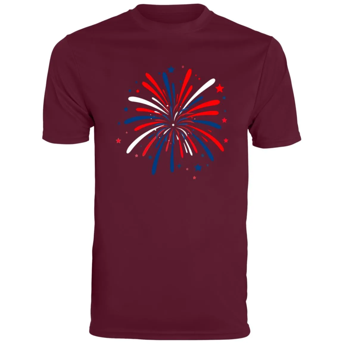 4th of July Firework CLOSEOUT - 790 Men's Moisture-Wicking Tee