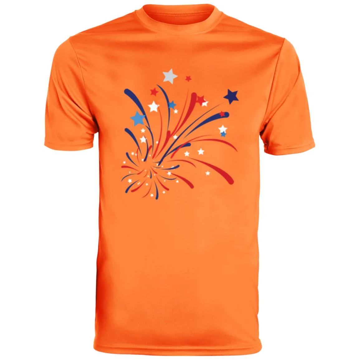 4th of July Firework -- CLOSEOUT -- Men's Moisture-Wicking Tee