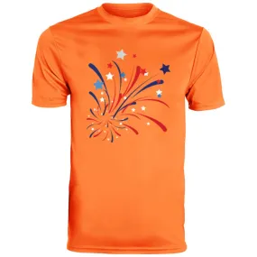 4th of July Firework -- CLOSEOUT -- Men's Moisture-Wicking Tee