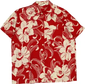 90s Hawaiian Blouse