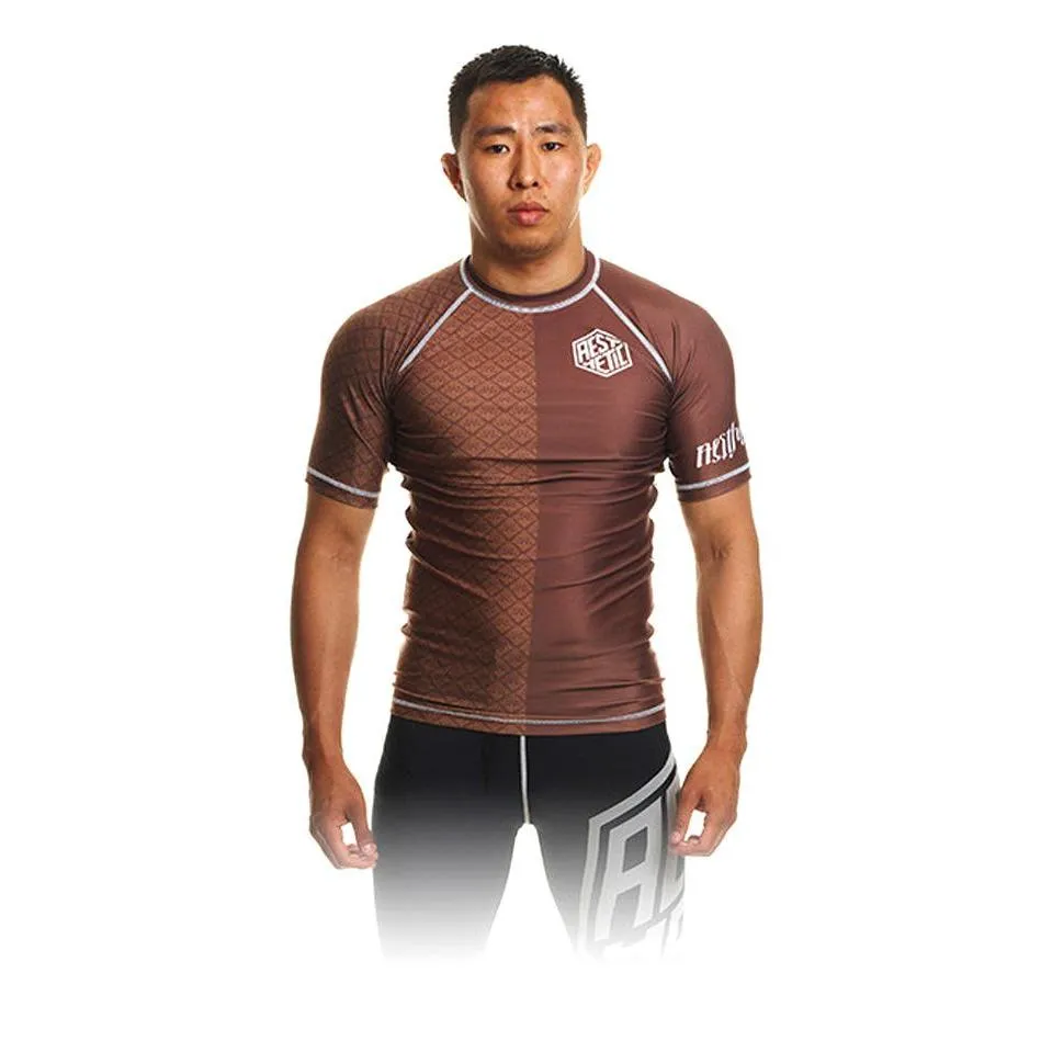 Aesthetic IBJJF Ranked Rash Guards