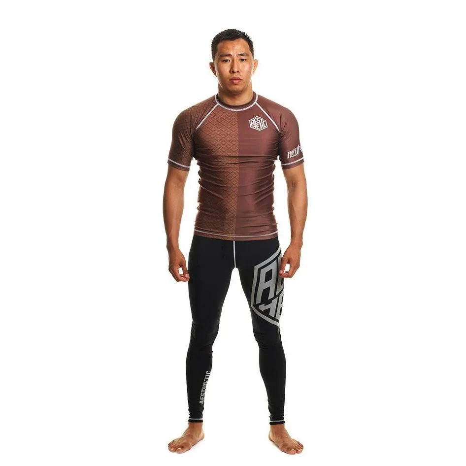 Aesthetic IBJJF Ranked Rash Guards