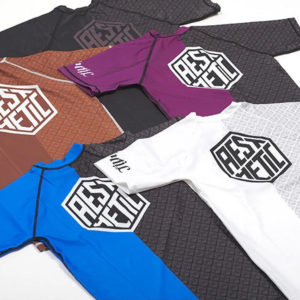 Aesthetic IBJJF Ranked Rash Guards