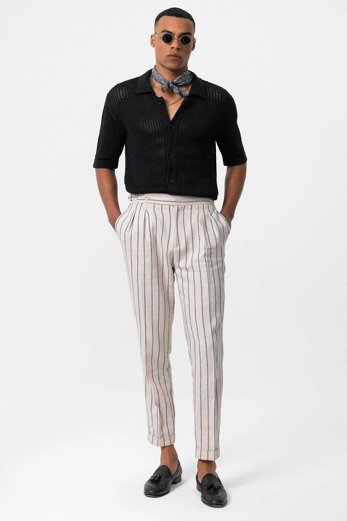 ANT Short Sleeve Openwork Men's Shirt - León de los Aldama