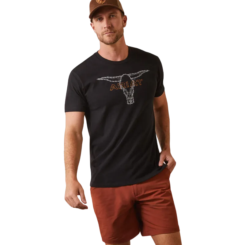 Ariat Men's Barbed Wire Steer T-Shirt