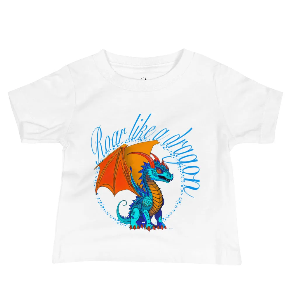 Baby Jersey Short Sleeve Tee - Dragon