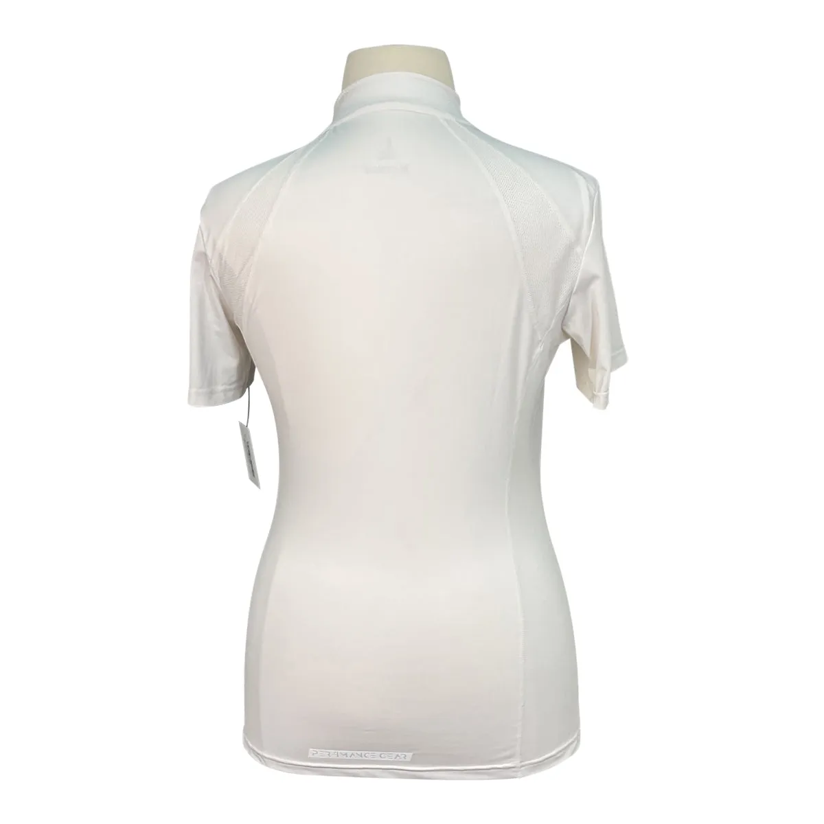 Back on Track 'Olivia' Tee in White - Women's Large