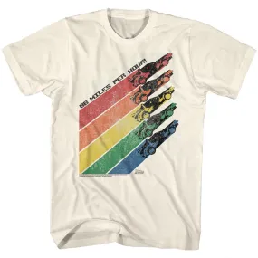 Back To The Future Rainbow Men's T-Shirt