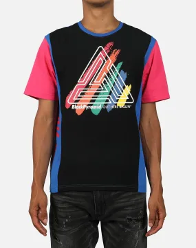 Black Pyramid PAINT STREAKS "OUT HERE BALLIN" TEE