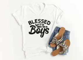 Blessed With Boys V-Neck