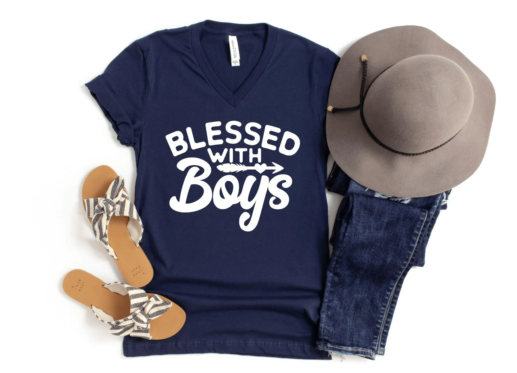 Blessed With Boys V-Neck