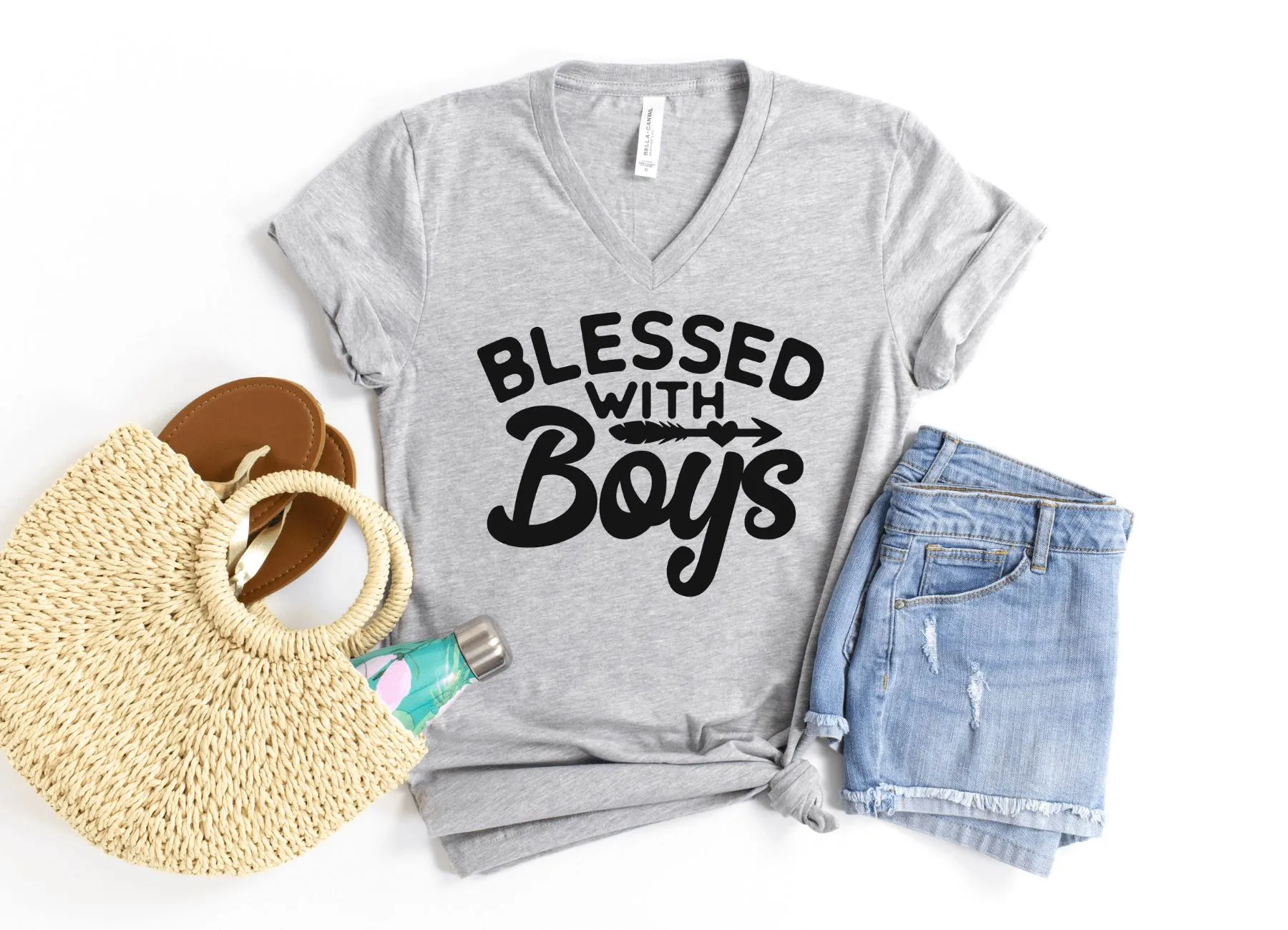 Blessed With Boys V-Neck