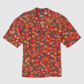 Blue Blue Japan Aloha Short Sleeve Sakura Shirt
