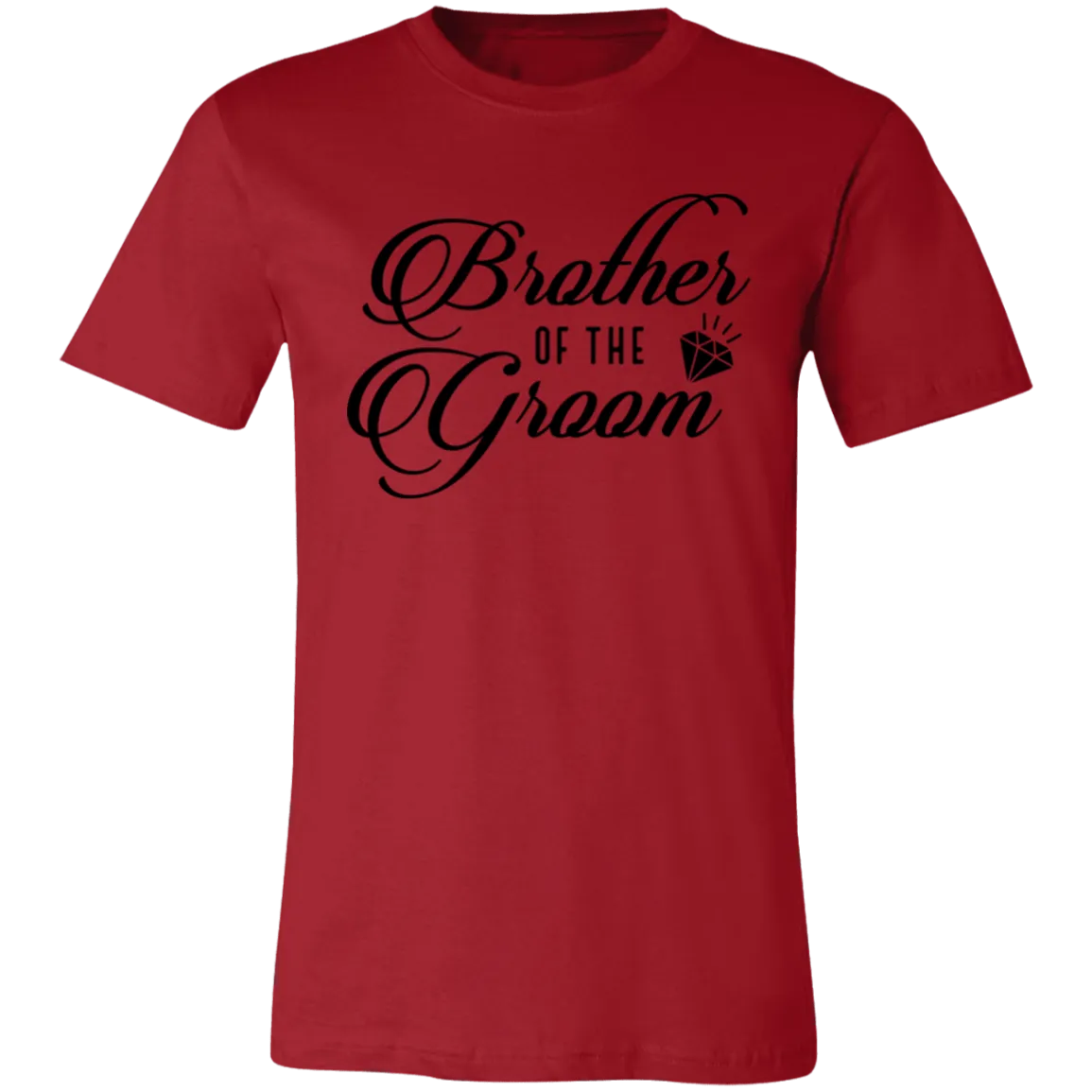 BROTHER OF GROOM Unisex Jersey Short-Sleeve T-Shirt