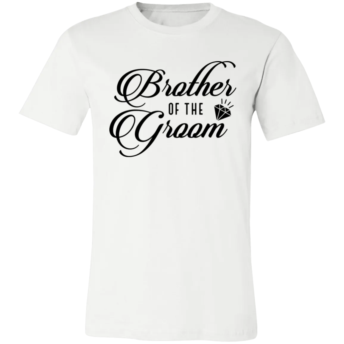 BROTHER OF GROOM Unisex Jersey Short-Sleeve T-Shirt