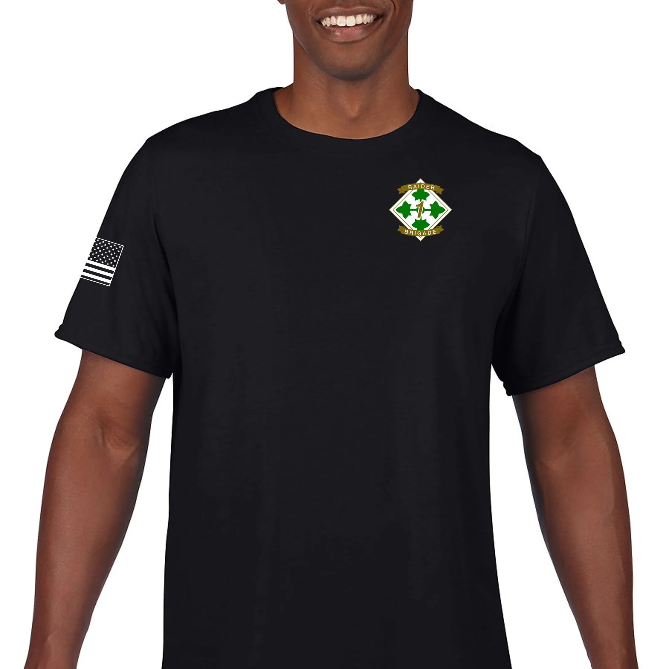Brutal Company Unisex Performance Short Sleeve PT Shirt (Feels like Cotton). This shirt IS approved for PT.