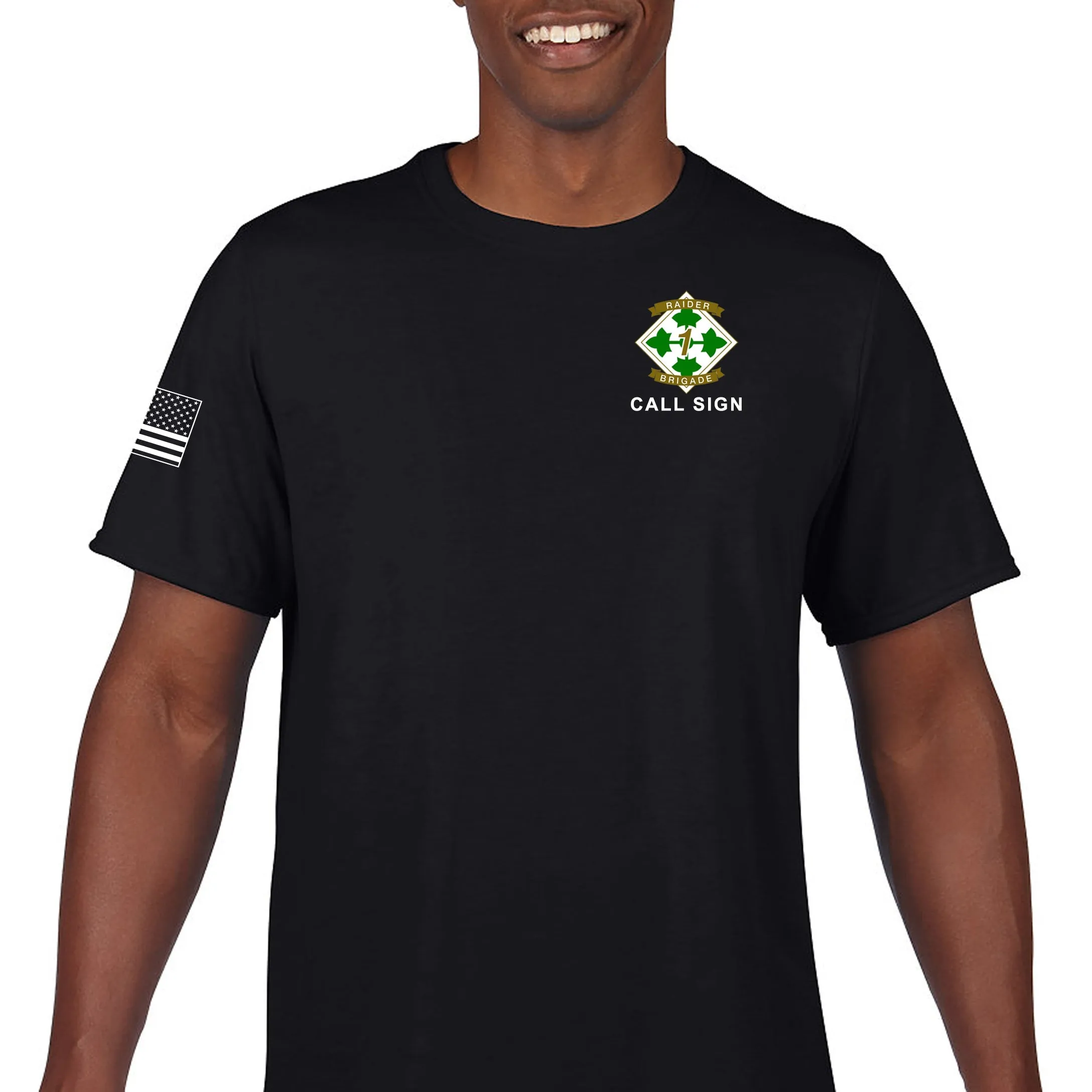 Brutal Company Unisex Performance Short Sleeve PT Shirt (Feels like Cotton). This shirt IS approved for PT.