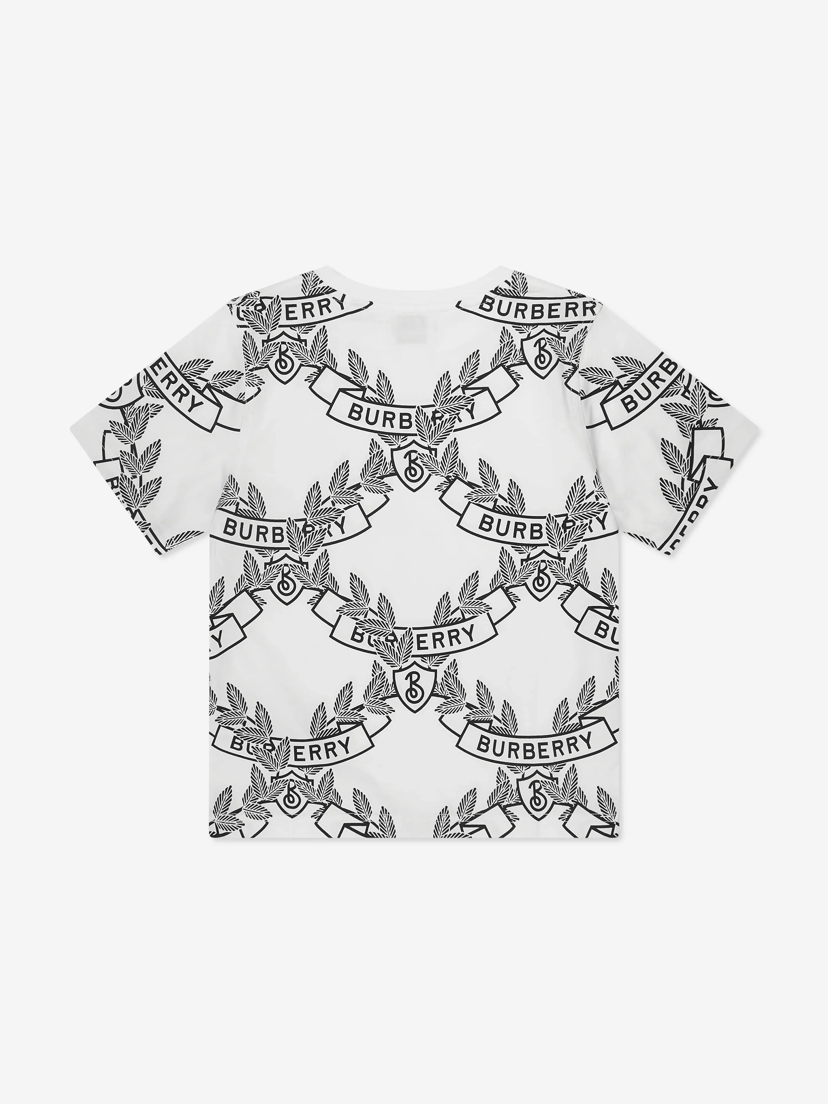 Burberry Boys Cedar Crest T-Shirt in White