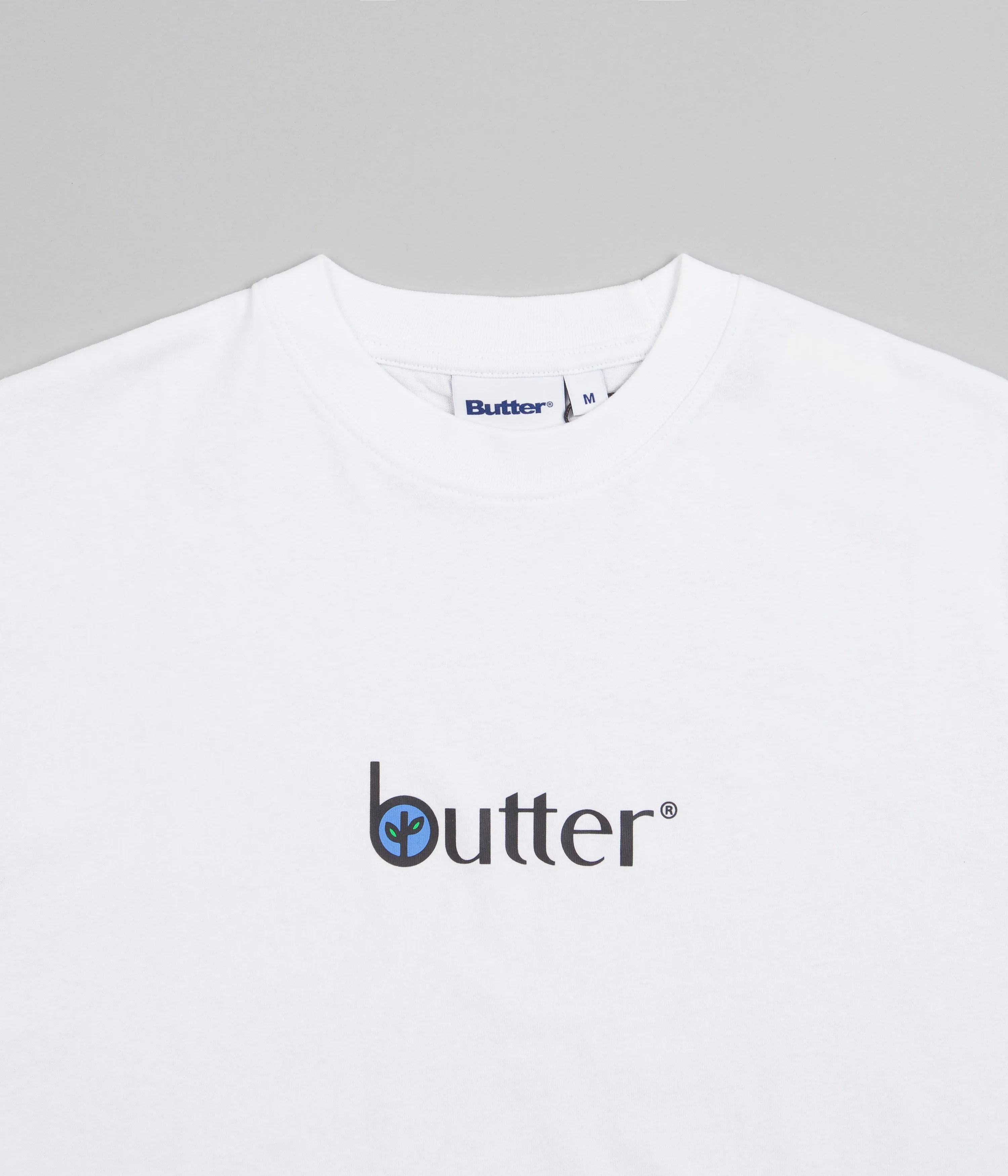 Butter Goods Leaf Classic Logo T-Shirt - White