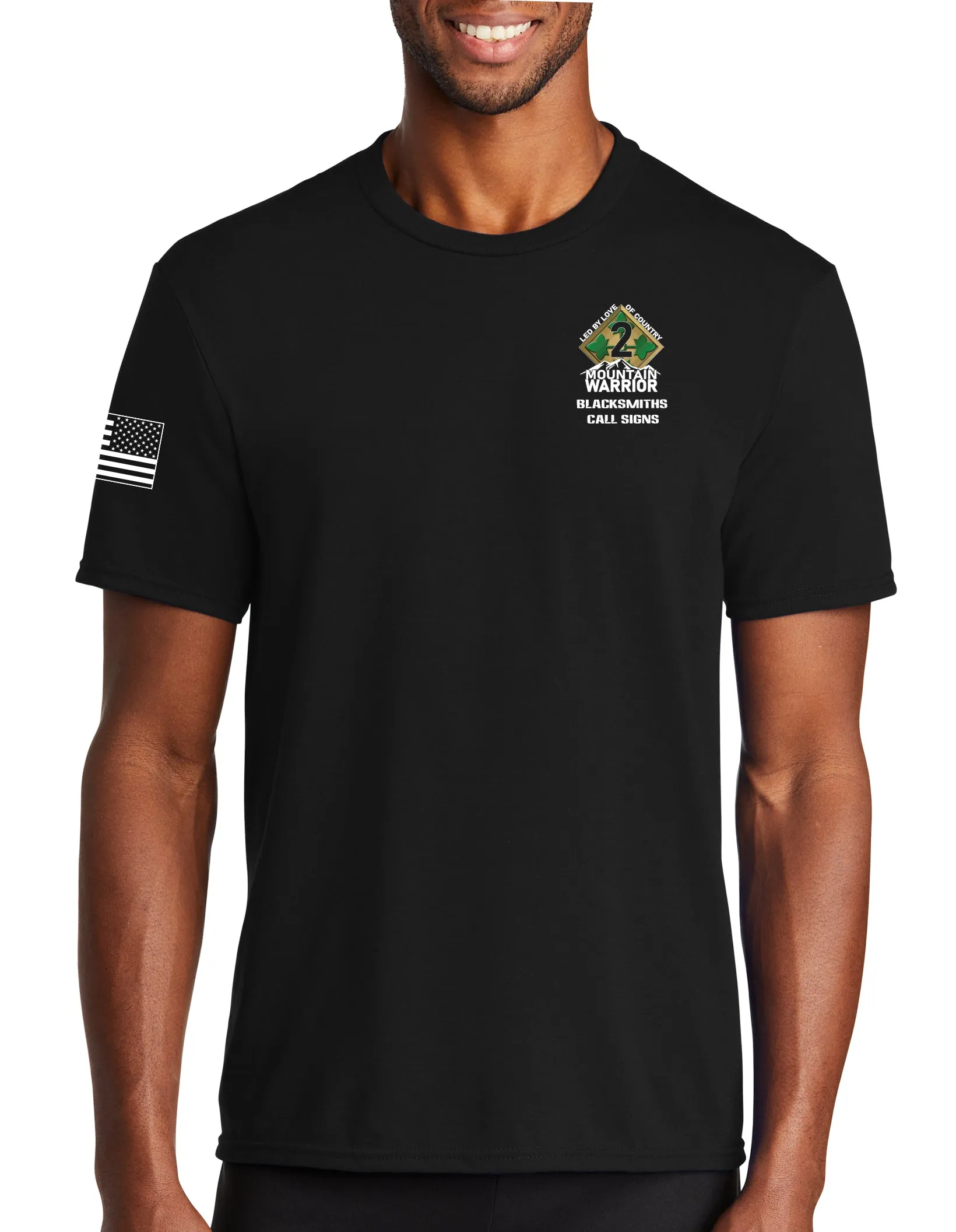 C CO Unisex Performance Short Sleeve PT Shirt (Feels like Cotton). This shirt IS approved for PT.