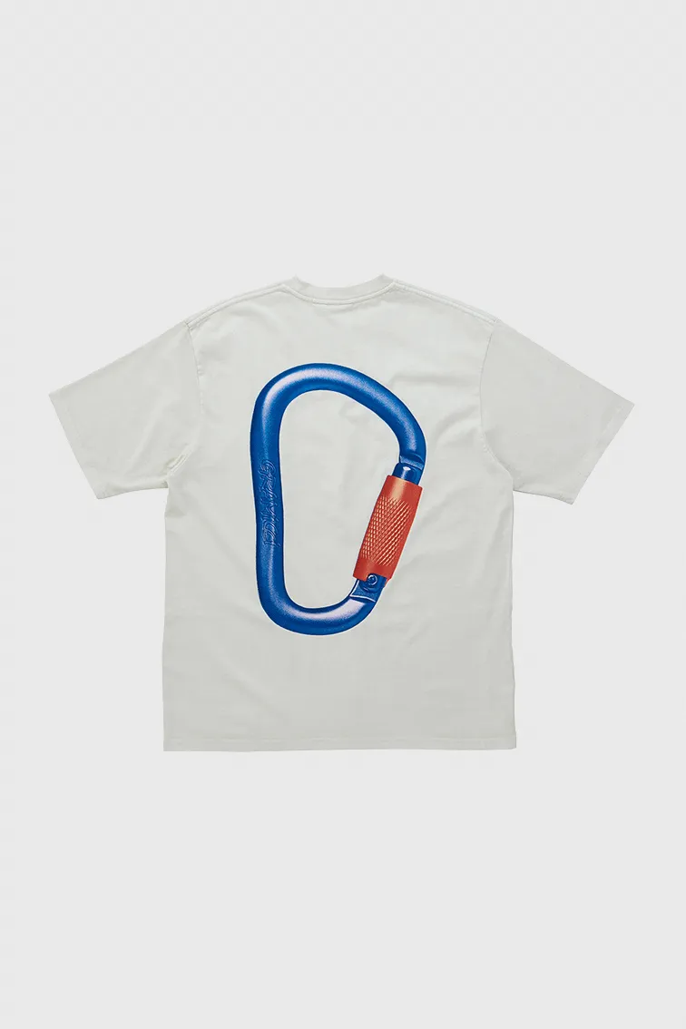 Carabiner Tee - Sand Pigment