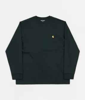 Carhartt Chase Long Sleeve T-Shirt - Frasier / Gold