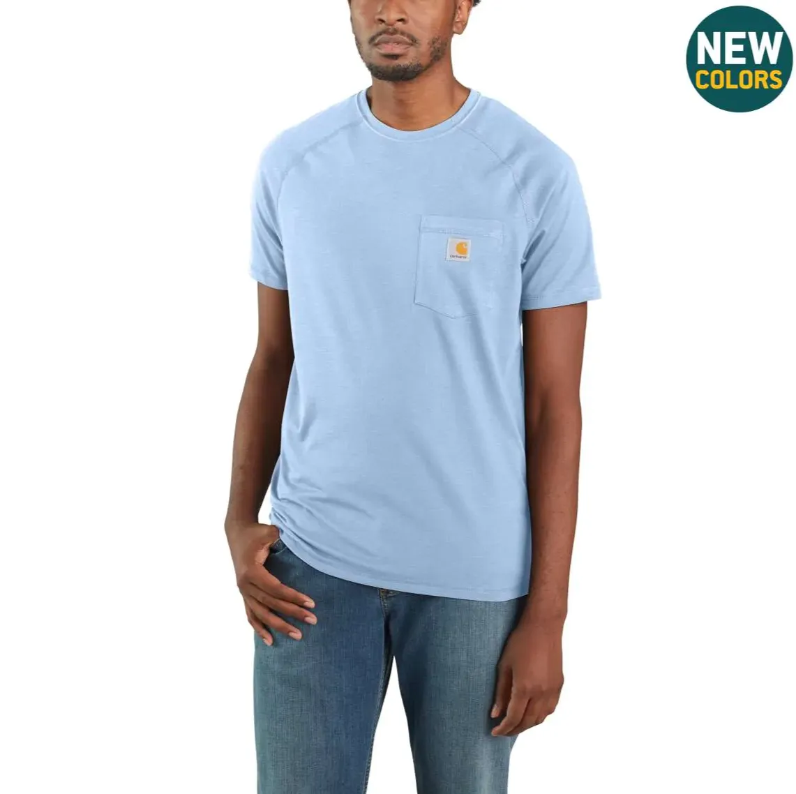CARHARTT FORCE COTTON DELMONT SHORT-SLEEVE T-SHIRT 100410