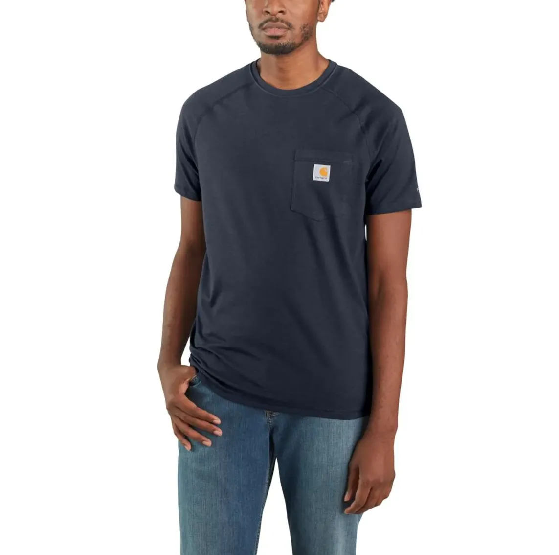 CARHARTT FORCE COTTON DELMONT SHORT-SLEEVE T-SHIRT 100410
