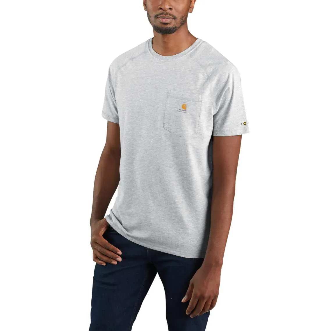 CARHARTT FORCE COTTON DELMONT SHORT-SLEEVE T-SHIRT 100410