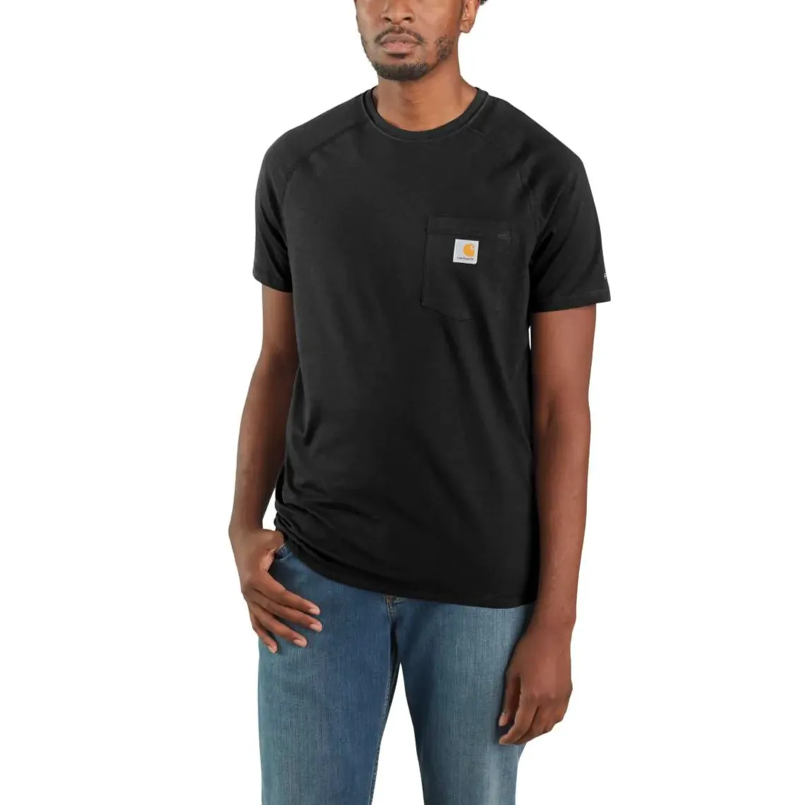 CARHARTT FORCE COTTON DELMONT SHORT-SLEEVE T-SHIRT 100410
