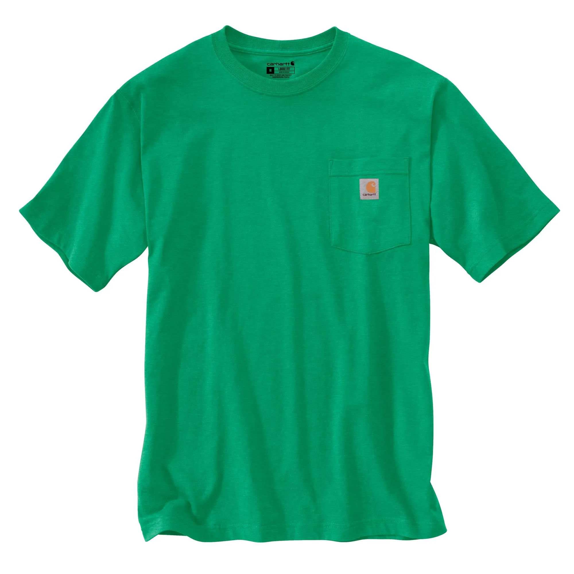 CARHARTT LOOSE FIT HEAVYWEIGHT SHORT SLEEVE POCKET C GRAPHIC T-SHIRT MALACHITE 105710