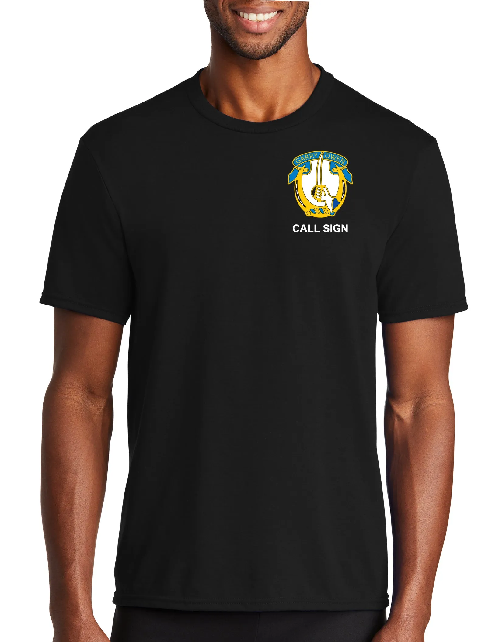 Color Performance Short Sleeve PT Shirt (Feels like Cotton). This shirt IS approved for PT.