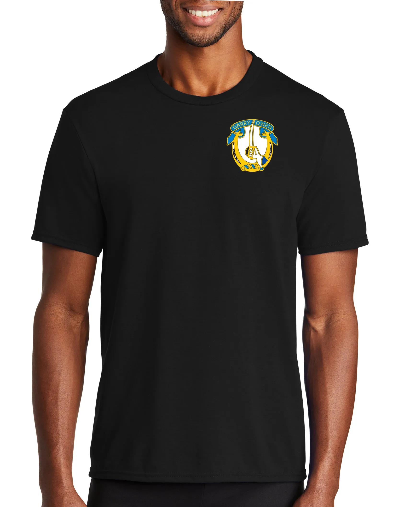 Color Performance Short Sleeve PT Shirt (Feels like Cotton). This shirt IS approved for PT.