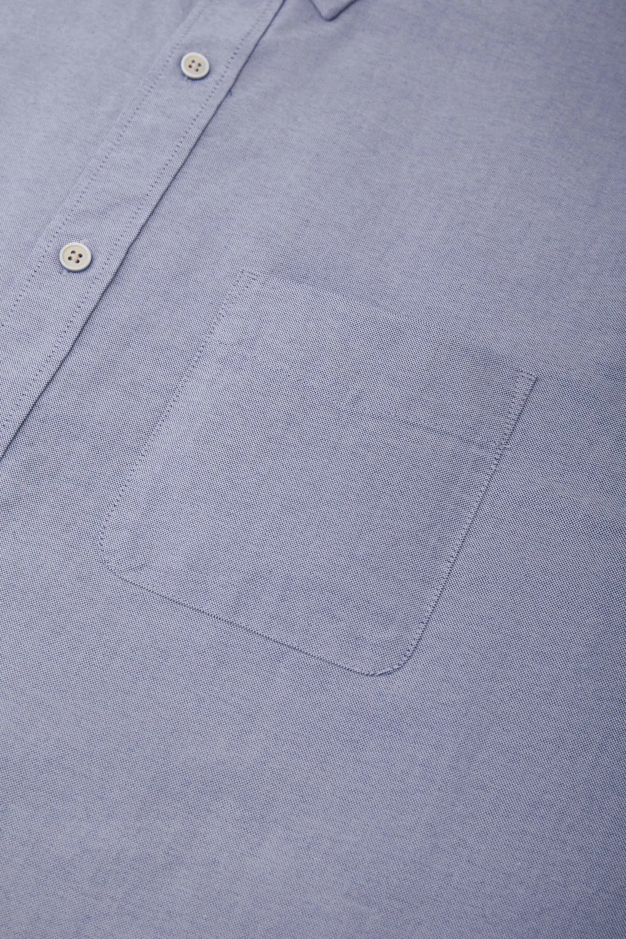 Cotton Oxford Comfort Fit Short Sleeve Casual Shirt