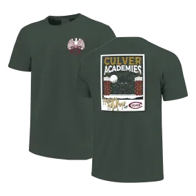 Culver Holiday Short Sleeve Comfort Tee - Spruce Green