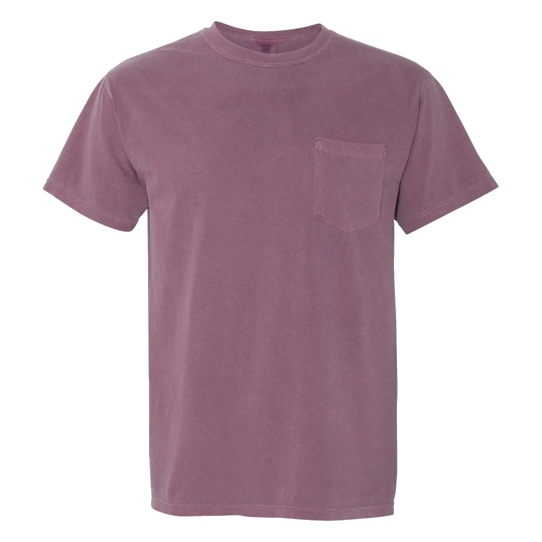 D1535 Pigment Dyed Pocket Tee