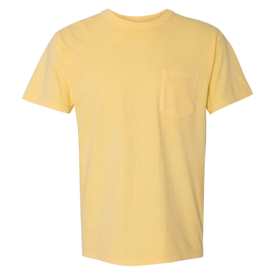 D1535 Pigment Dyed Pocket Tee