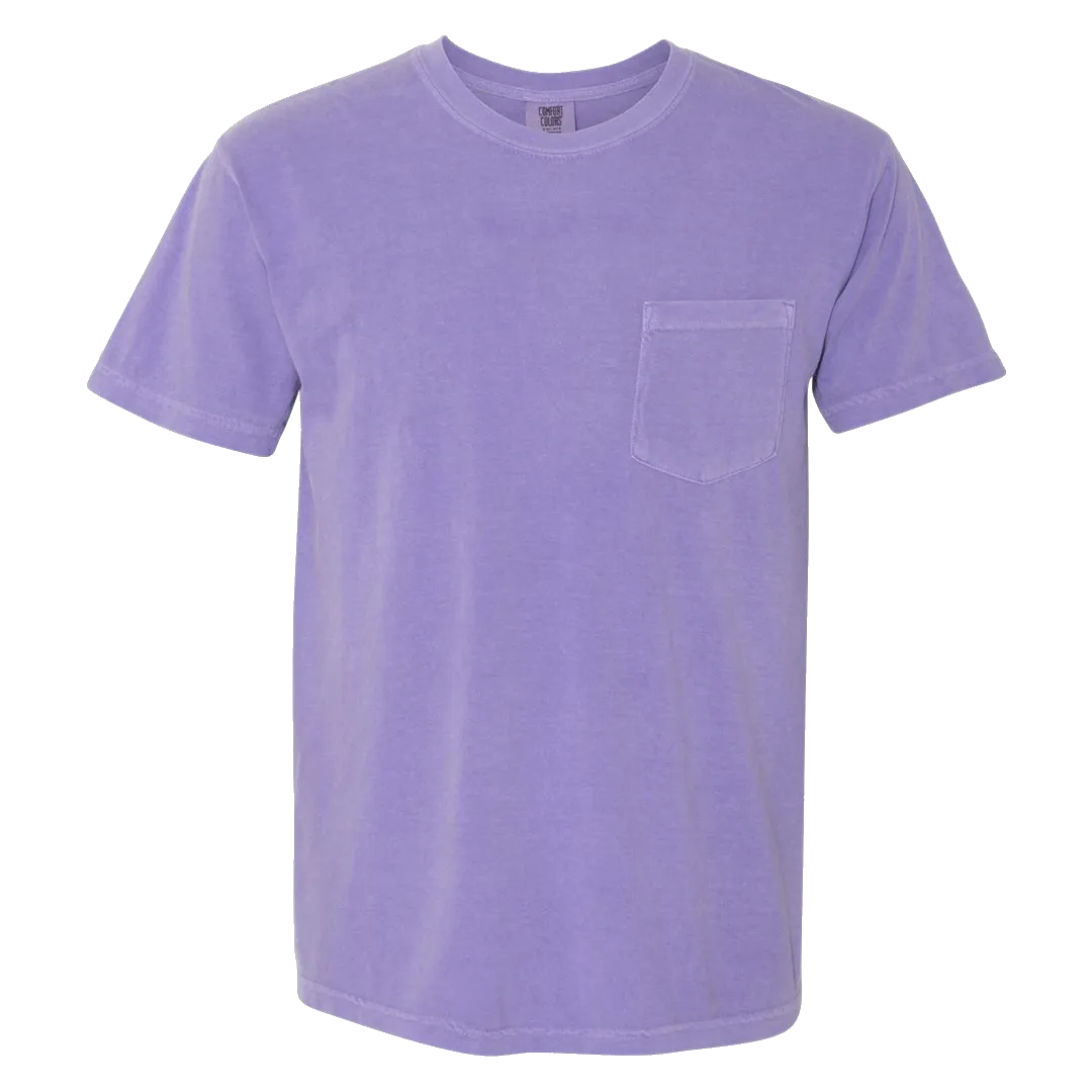 D1535 Pigment Dyed Pocket Tee