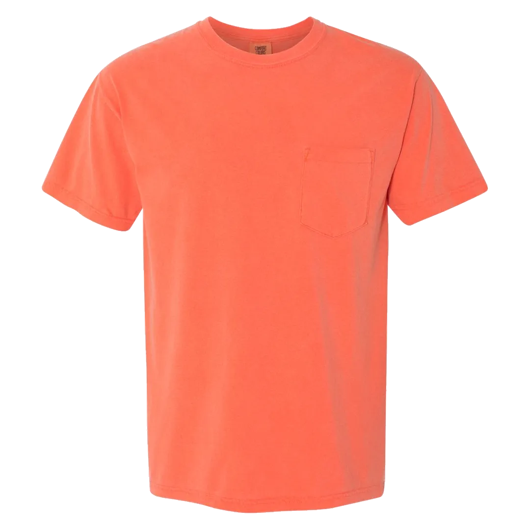 D1535 Pigment Dyed Pocket Tee