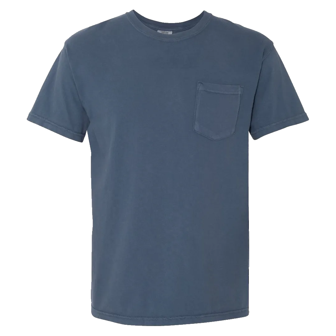 D1535 Pigment Dyed Pocket Tee