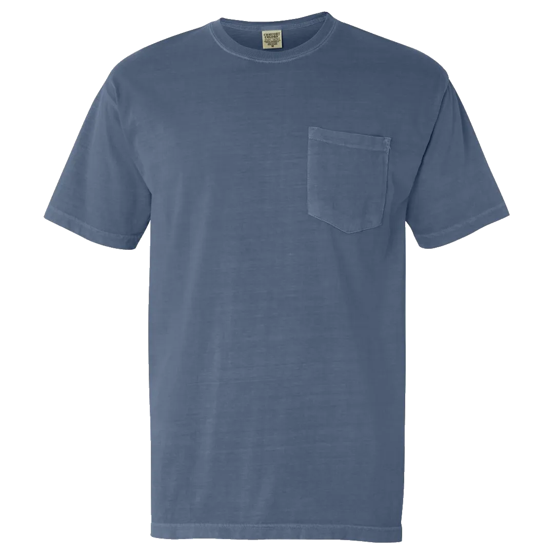 D1535 Pigment Dyed Pocket Tee